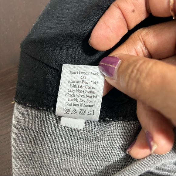 Coldwater Creek Natural Fit Mid-rise Jeans Medium Wash Bootcut Black Gray Sz W18 - Picture 10 of 13